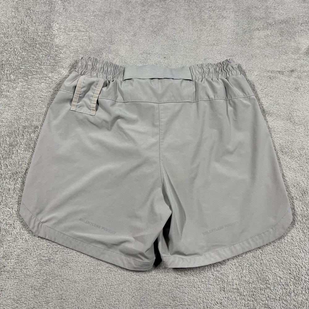 ASRV Shorts Mens Medium Gray Lined Athletic Performance Training Gym DSG-0560 - Picture 10 of 13
